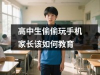 高中生偷偷玩<font color='red'>手机</font>家长该如何教育