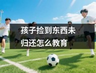 孩子捡到东西未归还怎么教育