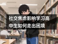社交焦虑影响学习高中生如何走出困境