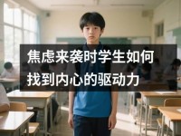 焦虑来袭时学生如何找到内心的驱动力