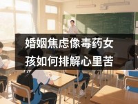 婚姻焦虑像毒药女孩如何排解心里苦